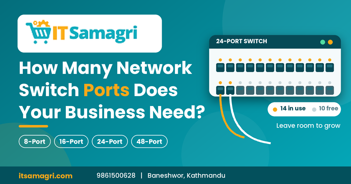 How Many Network Switch Ports Does Your Business Need?