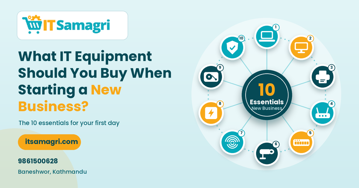 What IT Equipment Should You Buy When Starting a New Business?