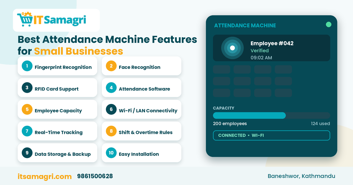 Best Attendance Machine Features for Small Businesses