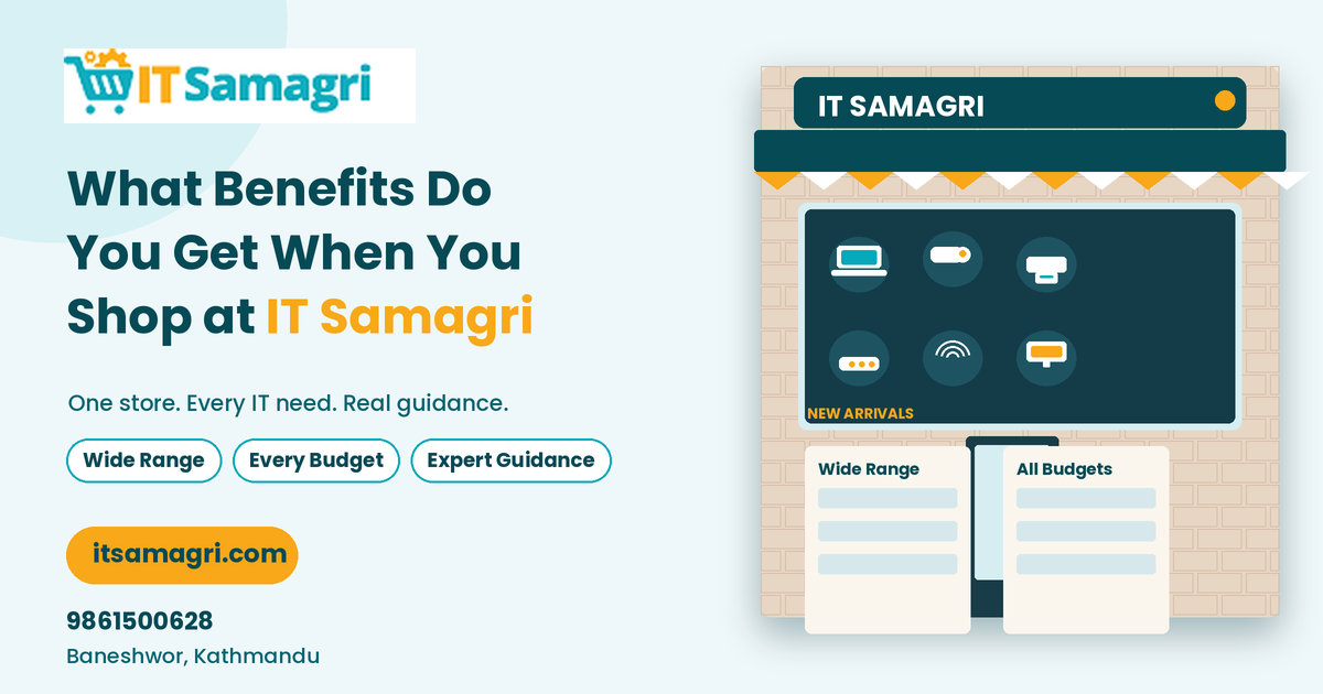 What Benefits Do You Get When You Shop at IT Samagri?